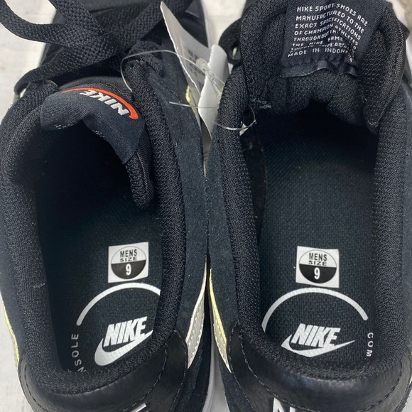 Nike Men's Court Legacy Suede Black and White Sneakers Sz 9 - Picture 12 of 12